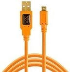Tether Tools Tetherpro Usb 2.0 A Stecker Auf Micro B 5-polig Orange