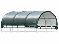 Shelterlogic - Folien Weidezelt Überdachung ohne Stahlgestell Grün 370x370x170 cm