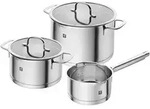 Zwilling - Trueflow - Set De 3 Pfannen Mit Gie&szlig;funktion De F&uuml;r Induktion