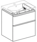Geberit Smyle Square Waschtischunterschrank, 500352,
