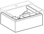 Geberit Xeno 2 Waschtischunterschrank 580x220x462mm, 1 Schublade,