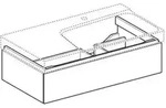 Geberit Xeno 2 Waschtischunterschrank Mit Siphonausschnitt