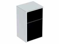 Geberit Smyle Square Seitenschrank, 500358, 36x60x29,9cm, offen, Farbe: Weiß