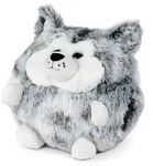 Husky-kissen Und Pl&uuml;sch-handw&auml;rmer