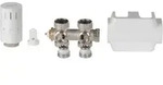 Buderus Logafix Universalarmatur Set V2 1/2" Durchgangsform Eckanschluss Weiss