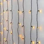 Star Trading - Star Led-lichtervorhang Golden Warm White 1,3x2 M Trading,