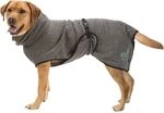 Trixie Bademantel F&uuml;r Hunde Frottee S Grau 40 Cm