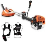 Benzin Profi-motorsense Mit 62ccm Und 8,6kg, Faden Und Tragegurt - Mit