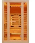 Infrarotkabine Redsun Deluxe Plus M - 120 X 105 Cm F&uuml;r 2 Personen Infrarotkabine