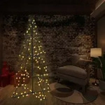 Weihnachtsbaum In Kegelform 240 Leds Indoor Outdoor 115x150 Cm Vidaxl