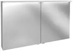 Fackelmann - Oxford Spiegelschrank 120cm - Wei&szlig; Hochglanz