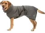 Trixie Bademantel F&uuml;r Hunde Frottee M Grau 50 Cm