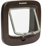 Petsafe - Katzent&uuml;r - 4weg-kunststoff, Holzfarbig, Manuell Zu &Ouml;ffnen