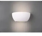 Wandlampe Roma Gipsleuchte Wei&szlig; Up And Down, Bemalbar, Breite 24cm