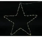 Fensterbild Stern 89 Led - Warmwei&szlig;/mit Timer - Fenster Deko Silhouette Beleuchtet