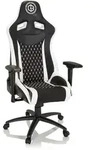 Gaming Stuhl / B&uuml;rostuhl Gamebreaker Sx 04 Stoff / Kunstleder Schwarz / Wei&szlig; Hjh