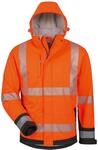 Warnschutz-softshelljacke Lukas Gr. Xl Orange/schwarz 100% Pes - Elysee