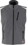 Herren Weste 24, D-grau/schwarz, Gr.m - Fortis