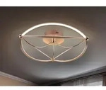 Trio - Gro&szlig;e Led Deckenleuchte Charivari Messing Matt, &Oslash; 62cm