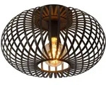 Lucide - Manuela - Deckenleuchte - &Oslash; 39,5 Cm - 1xe27 - Schwarz