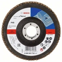 Bosch Accessories 2608603716 X431 F&auml;cherschleifscheibe Durchmesser 125 Mm