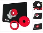 Kreg - Prs4038 Fr&auml;stisch Einlegeplatte 298 X 235 X 9 Mm + 3x Reduzierring 25 Mm / 30