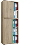 B&uuml;roschrank Schiebet&uuml;ren Lona 5fach
