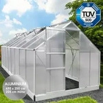 Brast Gew&auml;chshaus Aluminium Mit Fundament Rostfrei T&uuml;v Gepr&uuml;ft 6mm Platten