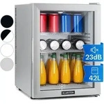 Klarstein - Brooklyn 42 Mini-k&uuml;hlschrank Glast&uuml;r Led Ablage