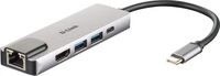 D-link Dub-m520 Laptop-dockingstation & Portreplikator Kabelgebunden...