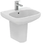 Ideal Standard - Wandwaschbecken 50 Cm Gl&auml;nzend Wei&szlig; I Life - Senza Colonna