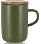 Tisani&egrave;re Juliet Vert Olive Grande Capacit&eacute;, Filtre Int&eacute;gr&eacute;, Design...