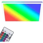 Led Panel Dimmbar Fernbedienung Rgb Ultraflach 15w Wei&szlig; Kunststoff Briloner
