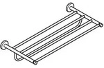 Grohe Multi-badetuchhalter Essentials 55cm, Verdeckte Befestigung, Supersteel