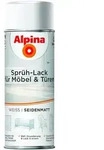 Spr&uuml;hlack F&uuml;r M&ouml;bel & T&uuml;ren 400 Ml Wei&szlig; Seidenmatt Spr&uuml;hlacke - Alpina