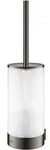 Grohe Selection Wc-b&uuml;rstengarnitur, Glas/hard Graphite, Wandmontage