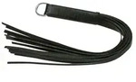 Zado - Schwarze Lederpeitsche 45 Cm