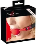 Bad Kitty - Roter Silikonknebel