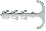 Fischer 100x Steckfix Plus Zwillingsschelle Sf Plus Zs 18 - 048161