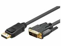 Goobay - 51962 - DisplayPort/DVI-D Adapterkabel 1.2 3,0 m (51962)