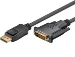 DisplayportTM/dvi-d-adapterkabel 1.2, DisplayportTM-stecker Dvi-d-stecker Dual-link
