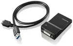Usb 3.0 - Dvi/vga Grafikadapter Usb 2048 X 1152 Pixel Schwarz - Lenovo
