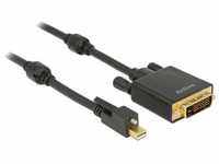 Delock - Displayport Kabel mini dp - DVI(24+1) St/St 2.00m 4K (83726)