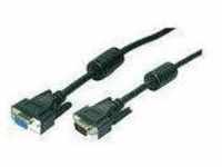 Logilink - vga Cable st/bu black 2x Ferrit Core 5M (CV0006)