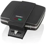 Cloer 1440 Waffeleisen Schwarz 930 W 5 Temperaturen