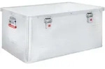 Alubox, Aluminiumbox 135l, Staub- Und Spritzwasserresistent Mit Gummidichtung Und 2