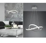 Reality Leuchten - Led Pendelleuchte Course Nickel Matt Pendelleuchte