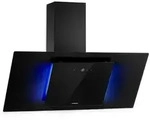 Klarstein - Eleonora 90 Dunstabzugshaube 420 M3/h Touch-panel Ambiente-licht Eek A++