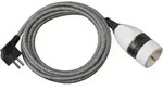 Brennenstuhl - 1161830 Strom Verl&auml;ngerungskabel Schwarz, Wei&szlig; 3.00 M H05vv-f 3g 1,5