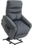 Homcom Fernsehsessel Mit Aufstehhilfe Elektrisch, Massagesessel Mit...